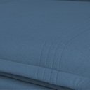 Ver imagem 7 de Sofá Retrátil Reclinável 2,50m Nivus Azul C/ Molas Ensacadas - King House