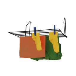 Varal Dobrável Portátil Apartamento Porta Janela Seca Preto - 2 Varal Dobrável Portátil Apartamento Porta Janela Seca Preto - 2