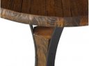 Ver imagem 2 de Mesa Bistro West Cor Rustic Brown Base Aco 80 Cm - 38302