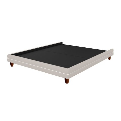 Cama Japonesa Corea Casal Factor | Bouclê Suave Off White - Sallar Home