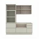 Ver imagem 4 de Cozinha Compacta 3 Peças 100% MDF com Torre Quente 2 Fornos Fineze