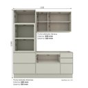 Ver imagem 3 de Cozinha Compacta 3 Peças 100% MDF com Torre Quente 2 Fornos Fineze