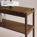 Ver imagem 4 de Aparador Air - Tampo: Laminado - Largura: 120 cm - Cor: Amêndoa - Tecido: sem