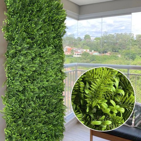 22 Quadros de Plantas Artificiais Folhagem Mista Realista Premium Efeito 3d Durável para Parede