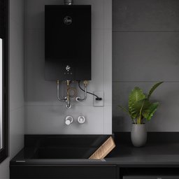 Aquecedor a Gás Rheem 20l Black Premium - Wi-fi, Exaustão Forçada - 3
