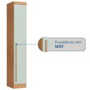 Ver imagem 5 de Guarda-Roupa Modulado 1 Porta Infinity Cedro/Pistache