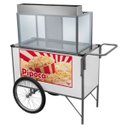 Ver imagem 2 de Carrinho de Pipoca com Guarda Sol e Rodas de Bicicleta Cefaz
