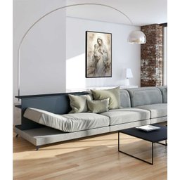Quadro Decorativo Canvas Moldura Premium Nossa Senhora Jesus Cristo Gg - 2