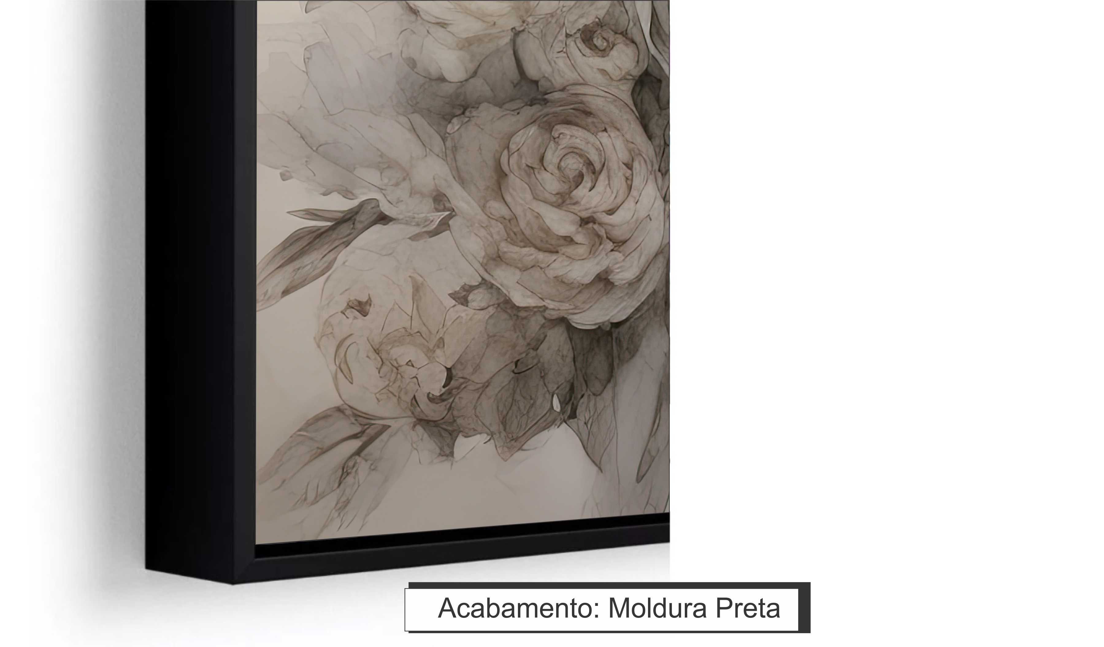 Quadro Decorativo Canvas Moldura Premium Nossa Senhora Jesus Cristo Gg - 3