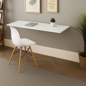 Mesa Suspensa 90x40cm para Home Office - Ms02