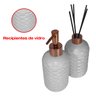 Kit Saboneteira e Aromatizador Difusor de Vidro Lavabo UZ Utilidades Kit Saboneteira + Aromatizador - 4