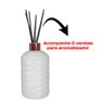 Kit Saboneteira e Aromatizador Difusor de Vidro Lavabo UZ Utilidades Kit Saboneteira + Aromatizador - 3