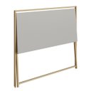 Ver imagem 5 de Mesa e Escrivaninha Dobrável Simples Multiuso Arenas/dourado