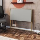 Ver imagem 7 de Mesa e Escrivaninha Dobrável Simples Multiuso Arenas/dourado