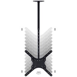Suporte para Tv Lcd Led Plasma Teto Articulado com Giro 23 a 50 Polegadas - 3