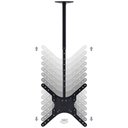 Ver imagem 3 de Suporte para Tv Lcd Led Plasma Teto Articulado com Giro 23 a 50 Polegadas