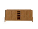 Ver imagem 1 de Buffet Lizz com Adega 190cm Marrom Cedro Casa D