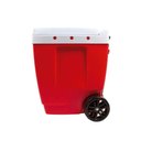 Ver imagem 3 de Caixa Térmica 42l Cores com Rodinha Cooler Bebidas Mor Vermelha