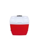 Ver imagem 5 de Caixa Térmica 42l Cores com Rodinha Cooler Bebidas Mor Vermelha