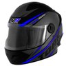 Capacete Moto Fechado Azul New Liberty Four R8 Acessorio Esporte Motoqueiro (New Four R8) Pro Tork - 5