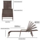 Ver imagem 4 de Kit Chaise Hungria e Espreguiçadeiras Catar Corda Náutica Alumínio Trama Original