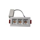 Ver imagem 2 de Spot Embutir Downlight Retang 6w 4000k 480lm 38º Ip20 Branco/branco-astraled