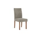 Ver imagem 5 de Conjunto Sala de Jantar Mesa Antonela 160x90cm Tampo Vidro/MDF com 6 Cadeiras Dalia