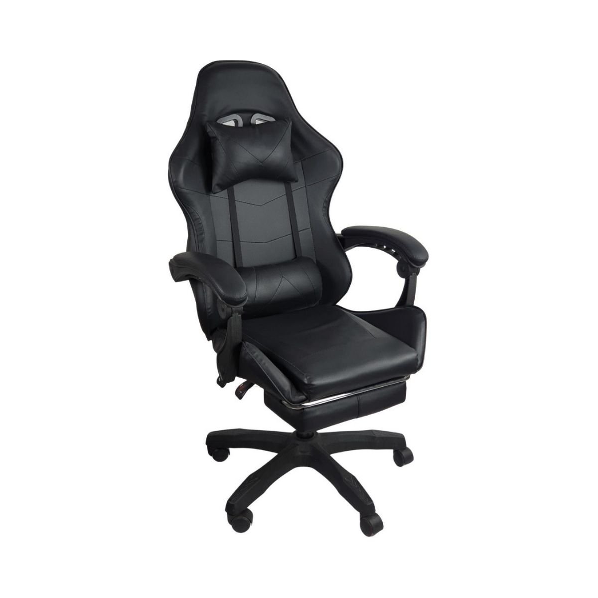 Cadeira Gamer Stillus Ergonômica com Apoio para Os Pés - Preto - 9