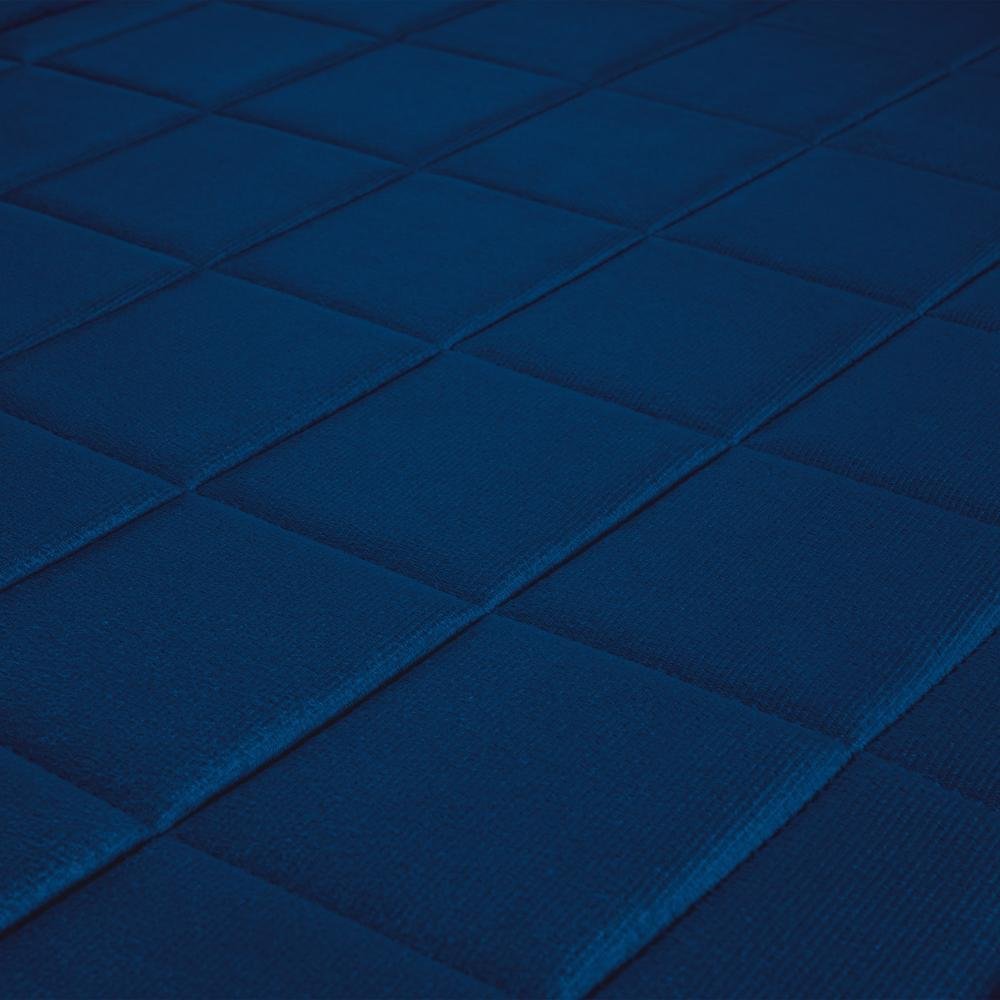 Sofá Retrátil Reclinável 4 Lugares com Molas 2,30m Quantum Suede Velut Azul - King House - 7