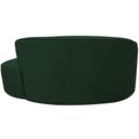 Ver imagem 7 de Sofá Curvo 02 Lugares 150cm Eron Veludo Verde - CasaePoltrona