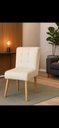 Ver imagem 6 de Cadeira Sala de Jantar Luna Reforçada Confortavel Moderna Suede Bege