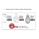 Ver imagem 3 de Batedeira Planetária 18L com Alavanca Standard 1cv Bivolt Maná Branco/Vermelho