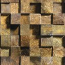 Ver imagem 2 de Papel de Parede Adesivo Pedras Quadriculadas Rolo 15m