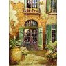 Quadro Pintura Tela garden impressionismo the nice 5479: 110cm (A) x 160cm (L) - 5