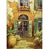 Quadro Pintura Tela garden impressionismo the nice 5479: 110cm (A) x 160cm (L) - 1