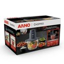 Ver imagem 3 de Processador de Alimentos Arno Choppeo CH01 2 Velocidades 500W Cinza 2L 220V