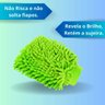 Luva Microfibra Lavar Carros Limpeza Doméstica Efeito Brilho - 5