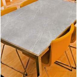 Papel de Parede Adesivo Lavavel Mármore Gris Armani Cinza - 4