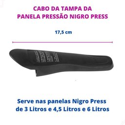Kit Borracha Válvula Peso e Cabo Panela de Pressão Nigro Press 3/4,5/6 Litros - 5
