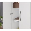 Ver imagem 5 de Armário Multiuso Lavanderia 183cm 2 Portas 6 Prateleiras Henn Margarida