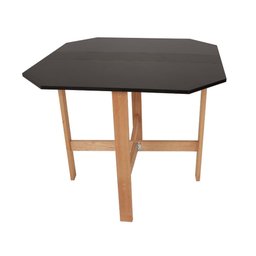 Conjunto Mesa Aparador Preta + 2 Cadeiras Slim - Turquesa - 2