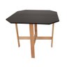 Conjunto Mesa Aparador Preta + 2 Cadeiras Slim - Turquesa - 2