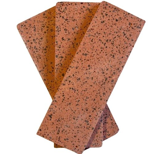 Revestimento Tijolinho de Concreto Brick - Rosso Mineral M²