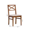 Ver imagem 2 de Kit 2 Cadeira Estofada Primavera CabeCasa MadeiraOriginals