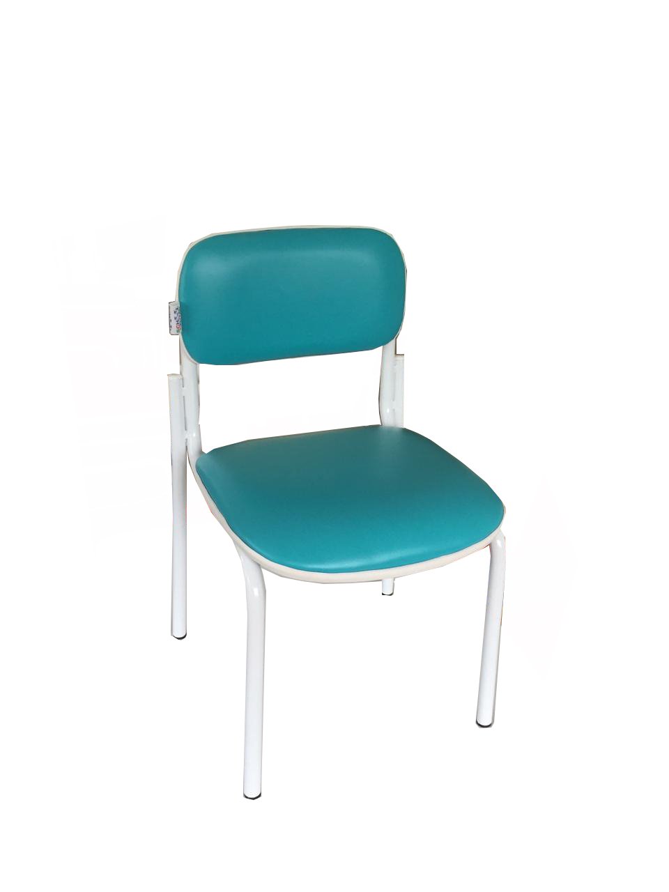 Sc 002 Cadeira Infantil Verde Acqua/branco Schoolcenter 05068
