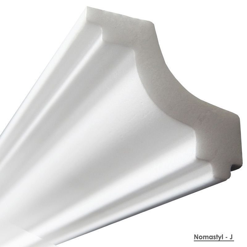 Moldura Poliestireno Nomastyl J - Br. c/ 2,00 mts | MadeiraMadeira