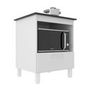 Ver imagem 1 de Balcão para Cooktop Standart 4 Bocas 1 Porta Mdp J Carvalho