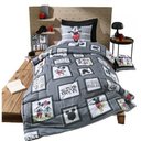 Ver imagem 1 de Edredom Infantil Solteiro Plush Mickey Retrô Hedrons