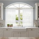 Ver imagem 7 de Cortina Cozinha Renda Toscana Bando 2,00x1,50 Alt:Branco