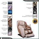 Ver imagem 3 de Poltrona Elétrica 3d Bivolt Reclinação Gravidade Zero Stark com Massagem Aquecimento Controle Lcd To